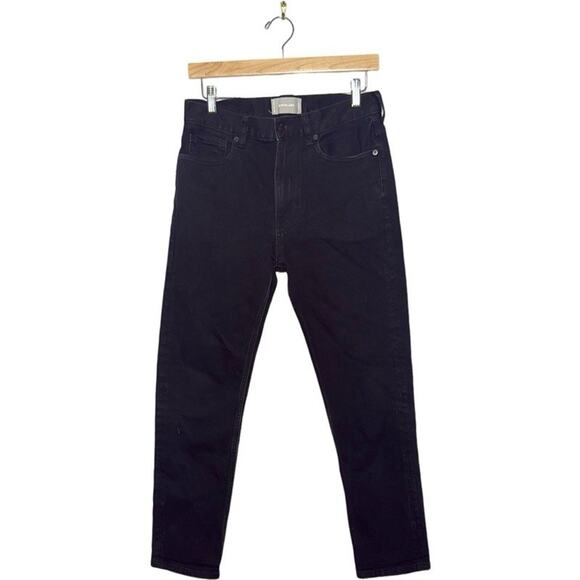 Everlane High Rise Ankle Jeans Womens RN 139393 Black Denim Size 27